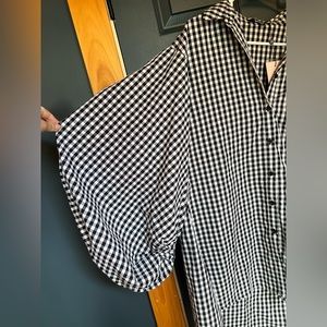 Missguided Oversized Oxford Smock Dress